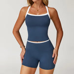 Load image into Gallery viewer, Luxurious Contour Seamless 2 Piece Athleisure Set Nylon