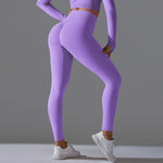Load image into Gallery viewer, Seamless High Waist Yoga Leggings Performance Comfort