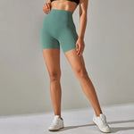 Load image into Gallery viewer, Luxurious High Waist Breathable Yoga Shorts Contour