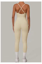 Load image into Gallery viewer, Luxe Sleeveless Yoga Jumpsuit Nylon Spandex