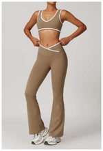 Load image into Gallery viewer, 2 Piece Sculpted Contour High Waist Set Performance Fabric