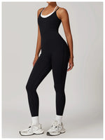 Load image into Gallery viewer, Color Blocking Seamless Yoga Jumpsuit Exquisite Fit