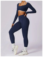 Load image into Gallery viewer, Luxurious Backless Yoga Top Breathable Contour Performance