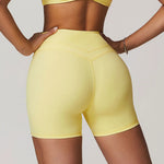 Load image into Gallery viewer, Luxurious Breathable High Waist Yoga Shorts For Running