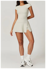 Load image into Gallery viewer, Luxurious Contour High Waist Seamless Yoga Skirt