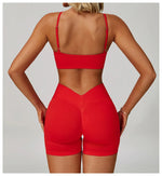 Load image into Gallery viewer, Premium Breathable High Waist Contoured Scrunch Shorts Nylon