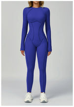 Load image into Gallery viewer, Seamless Contour Yoga Tracksuit Set Performance Wear