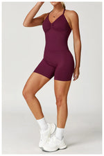 Load image into Gallery viewer, Two Piece Yoga Set Seamless Contour Performance Wear