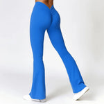 Load image into Gallery viewer, Contoured Flared Leggings With High Waist Silhouette