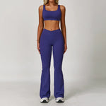 Load image into Gallery viewer, Premium Performance Knit Yoga Set With Contoured Leggings