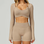 Load image into Gallery viewer, Seamless Contour 2-Piece Contemporary Yoga Set Breathable