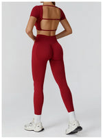 Load image into Gallery viewer, Seamless Premium Athleisure 2 Piece Leggings Set Nylon