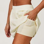 Load image into Gallery viewer, High Waist Contoured Breathable Yoga Short Skirt