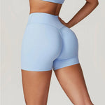 Load image into Gallery viewer, High Waist Contour Seamless Yoga Shorts Performance