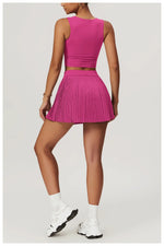 Load image into Gallery viewer, Luxurious Contour Performance Yoga Wear Skirt Nylon