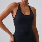 Load image into Gallery viewer, Cross Back Contour Seamless Sports Bra Performance