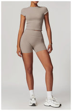 Load image into Gallery viewer, 2 Piece Premium Contoured Leggings Set For Performance