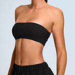 Load image into Gallery viewer, Strapless Moisture-Wicking Contour Yoga Bra for Performance