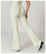 Load image into Gallery viewer, Seamless Flared Bell Bottoms Yoga Leggings High Waist