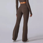 Load image into Gallery viewer, High Waist Contoured Flared Soft Leggings With Coverage