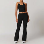 Load image into Gallery viewer, Two Piece Contour Yoga Set With Lux Performance Fabric