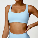 Load image into Gallery viewer, Contoured Padded Sling Seamless Sports Bra Quick Dry