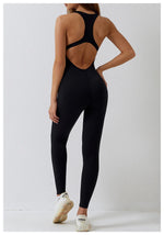 Load image into Gallery viewer, Seamless Contour Sculpt One Piece Yoga Bodysuit Set