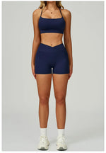 Load image into Gallery viewer, Two Piece Ultra Performance Yoga Luxe Set High Waist Band