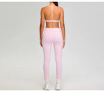 Load image into Gallery viewer, Luxurious Premium Contoured Two Piece Yoga Set Nylon