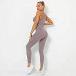 Load image into Gallery viewer, Seamless Contour Two Piece Yoga Set Performance Wear