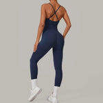 Load image into Gallery viewer, Luxe Sleeveless Yoga Jumpsuit Nylon Spandex