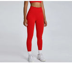 Load image into Gallery viewer, Seamless High Waist Leggings Moisture Wicking Contour