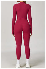 Load image into Gallery viewer, Three Piece Breathable Yoga Tracksuit Pro For Performance