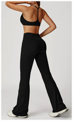 Load image into Gallery viewer, Two Piece Contoured Seamless Performance Athletic Set Nylon