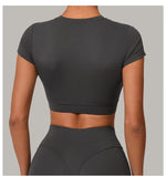 Load image into Gallery viewer, Premium Quick Dry Yoga Tee With Light Weight Sleeves