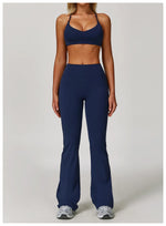 Load image into Gallery viewer, Luxuriously High Waist Contour Bell Bottom Leggings