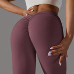 Load image into Gallery viewer, Seamless Contour High Waist Yoga Leggings Performance