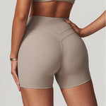 Load image into Gallery viewer, Luxurious Breathable High Waist Yoga Shorts For Running