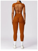 Load image into Gallery viewer, Luxurious High-Waist Contour Seamless Leggings Scrunch