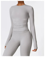 Load image into Gallery viewer, Premium Breathable Quick Dry Long Sleeve Nylon Knit