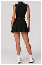 Load image into Gallery viewer, Two Piece Contoured Athleisure Set