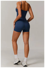 Load image into Gallery viewer, 2 Piece Seamless Contour Yoga Set Nylon Spandex Blend