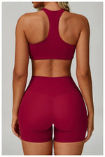 Load image into Gallery viewer, Lux Contoured Seamless Yoga Set