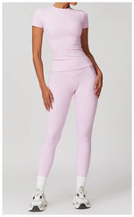 Load image into Gallery viewer, Two Piece Contoured Athleisure Set