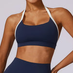 Load image into Gallery viewer, Contoured Halter Breathable Sport Bra Quick Dry Lift