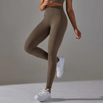 Load image into Gallery viewer, Ribbed Scrunch Contour Seamless High Waist Leggings
