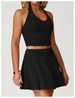 Load image into Gallery viewer, Halter Seamless Yoga Bra Vest with High Performance Fabric