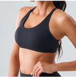 Load image into Gallery viewer, Cross Back Premium Contour Seamless Compression Bra