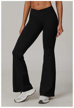 Load image into Gallery viewer, Contoured High Waist Seamless Bell Bottom Leggings
