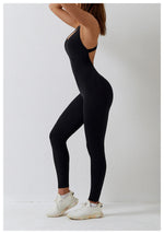 Load image into Gallery viewer, Seamless Contour Sculpt One Piece Yoga Bodysuit Set